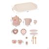 Little Girls Tea Set Toy Play Kitchen Accessories Toddlers Afternoon Time for Ages 3 4 5 Years