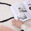 Cartoon Fine Plush Circular Carpet Thick Anti-Slip Floor Mat for Living Room Bedside Easy To Clean Wear-Resistant Floor Covering