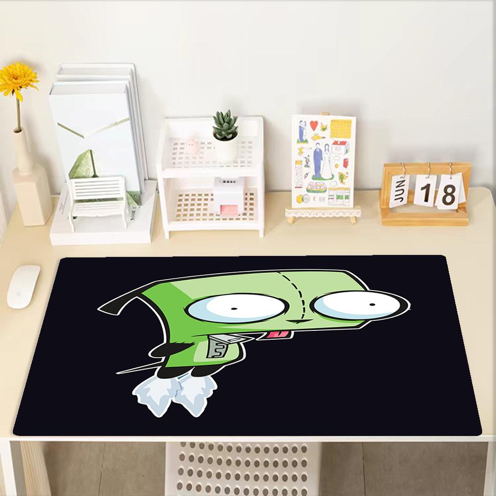 Invader Zim Theme Mouse Pad, Non Slip Rubber Base, Multifunctional Office & Home Decor, Perfect for Workspace Personalization.