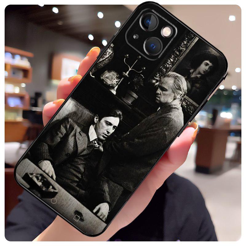 The Godfather Movie Italian Mafia Case For iPhone 15 Pro Max 14 13 12 11 16 17 Pro Max mini 15 16 Plus 16e 17 Air Phone Cover