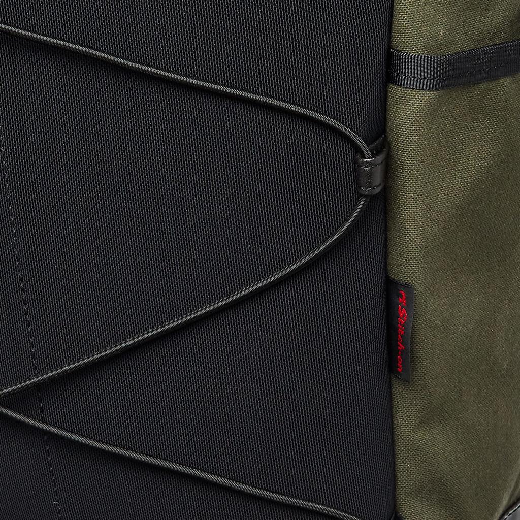 Stitch On Backpack RUDE Green Free Size