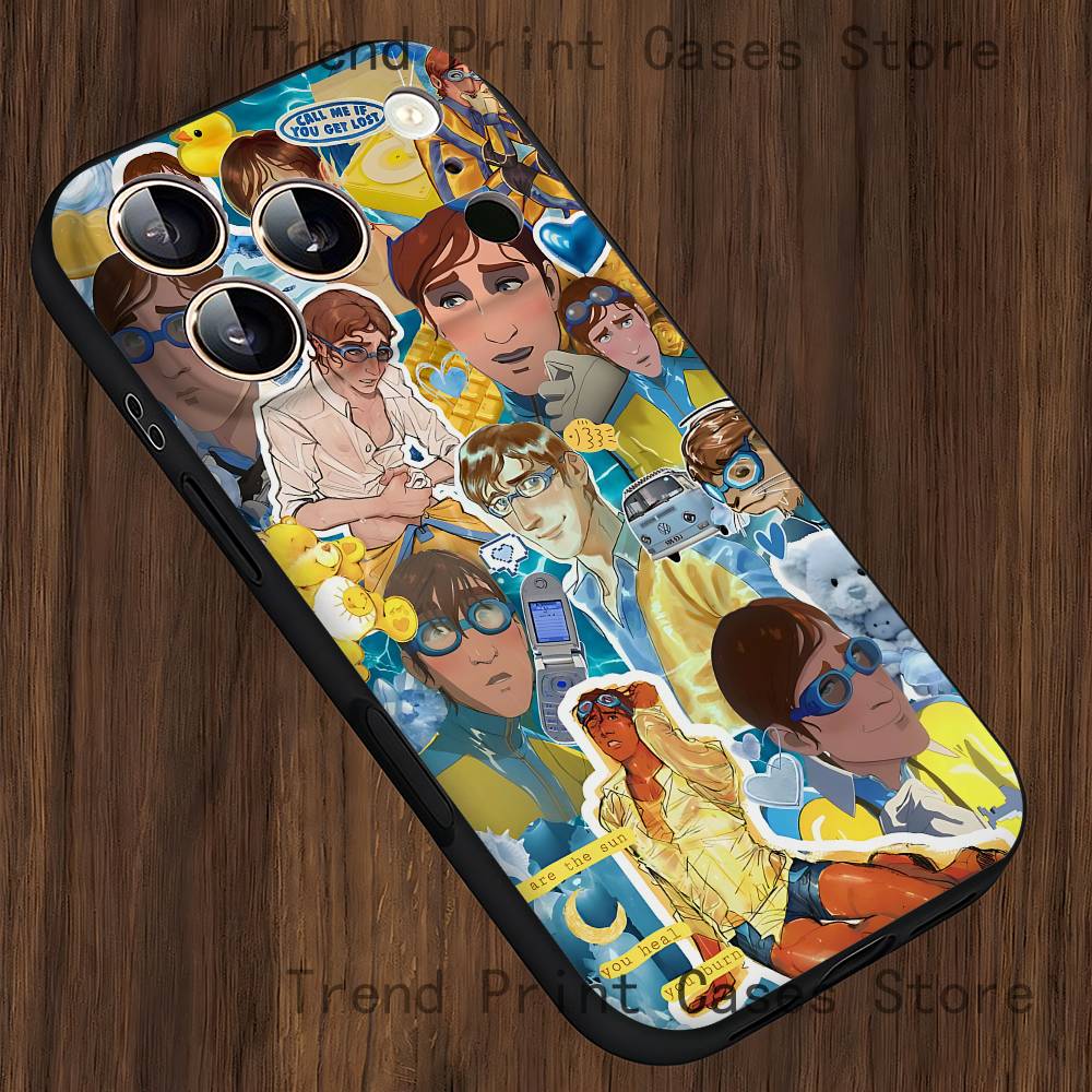 W-Waterboy D-Dispatch Phone Case For iPhone 14,16,12,13,15,11,17,Pro,Max,Plus,E,Air,Mini  Soft Cover