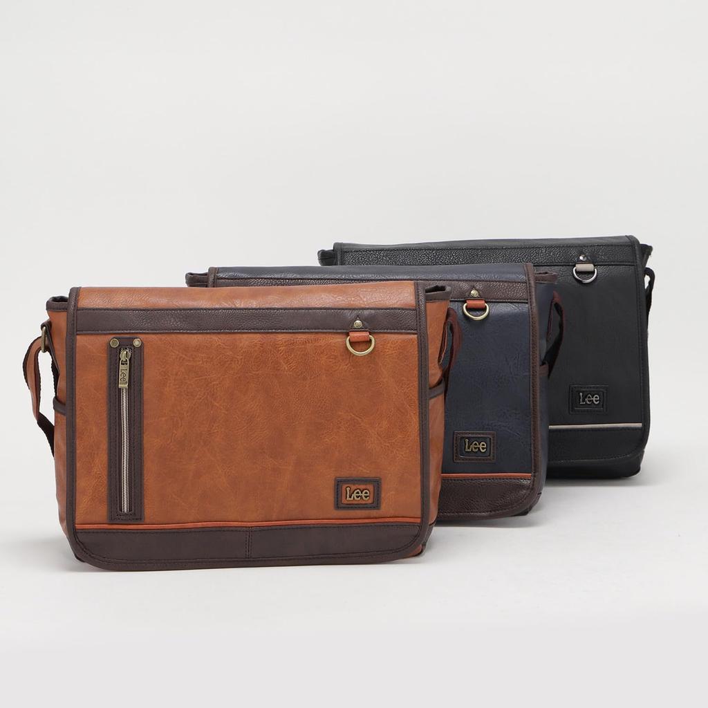 Lee Series Body Antique Leather Synthetic "Infinity II" Bag, One-Shoulder Bag, Leather, 320-3154