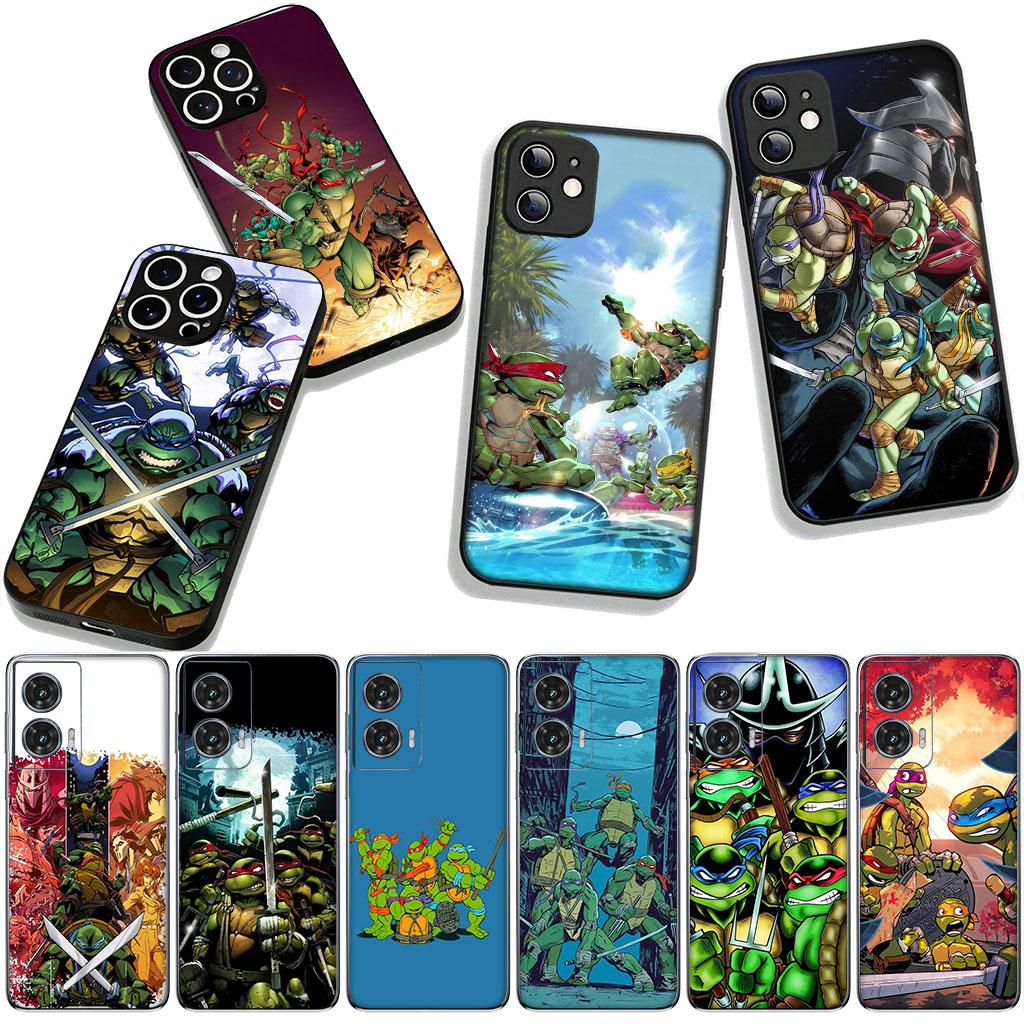 Cover for Apple iPhone 16 15 14 Plus 13 12 Mini 17 Pro Max + ProMax 16E Air Phone Case N-Ninjas Cartoon T-Turtles