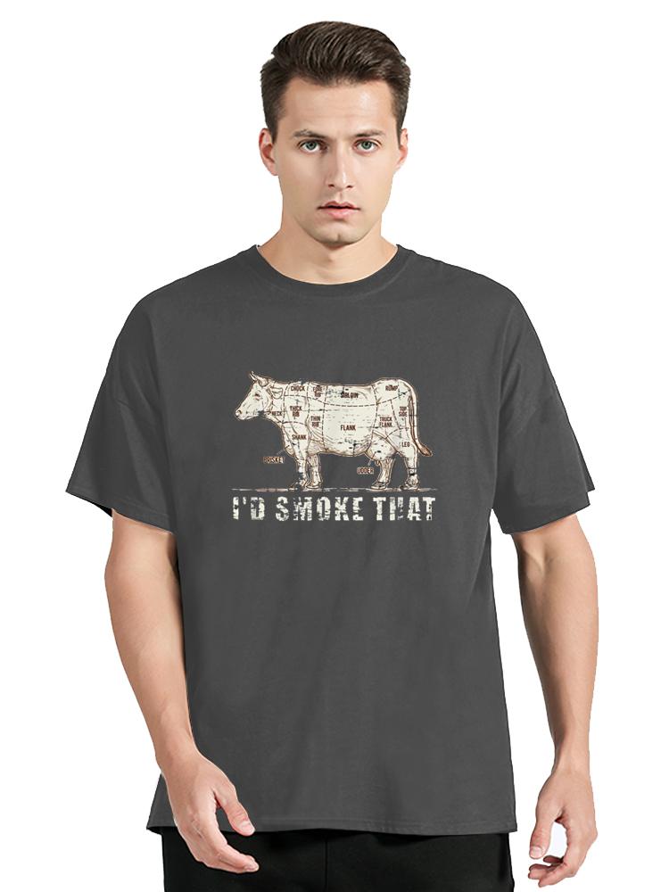 Grilling Smoked Meat Chef Graphic Tops BBQ Barbecue T-Shirt Cotton Tees For Men Casual Top T-Shirts Fitness T Shirt Unisex Tops