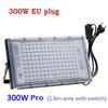 Latest 50/100/200/300W Floodlights 365nm UV Curing Light Fluorescent Party Stage Theater Purple Light LED Atmosphere Floodlight