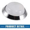 Car Round Dome Light Base Lens Lamp Cover Car Interior Light Lens for Chevy Camaro 1970-1981 Plastic Clear