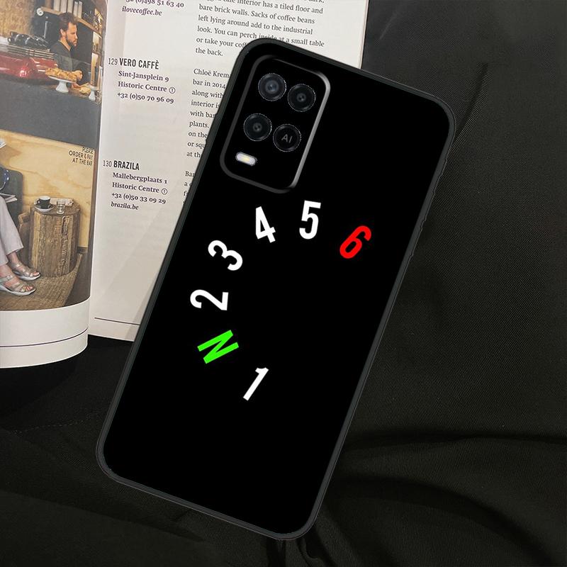 1N23456 Motorcycle For Oppo A74 A94 A54 A18 A38 A58 A78 A98 A40 A60 A80 A16 A76 A96 A15 A57S A17 A77 Phone Case