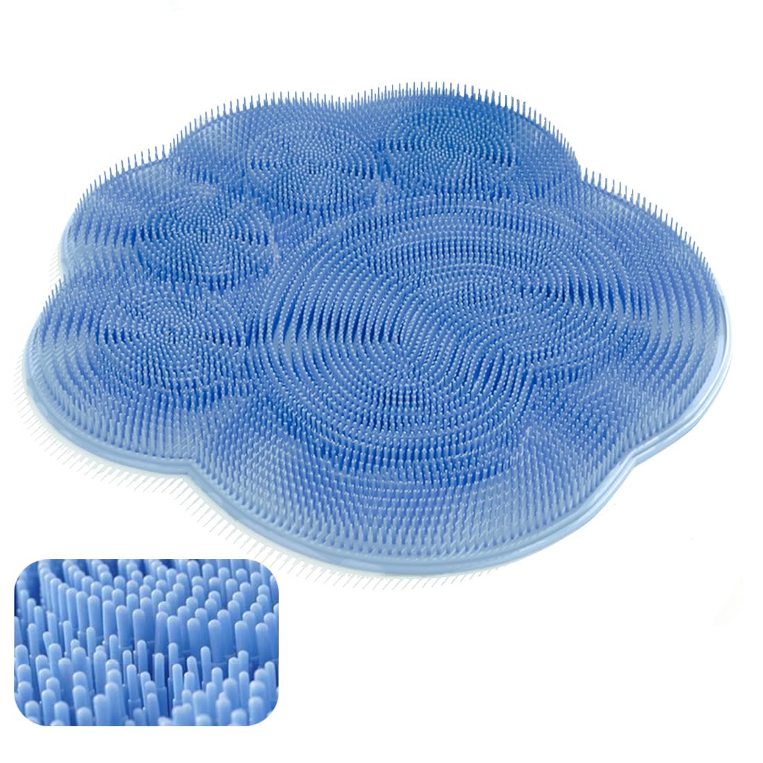 

REAK Нога Нога Мытье ног Нога Нога Мертвая Нога Запах тела Нога Мертвая кожа Запах ног Мытье ног Мертвая кожа Дезодорирование ног 3D Присоска Настенный крючок Синий синий