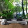 Wanddekoration Zuhause Wandteppich Himmel Wald See Hintergrund Büro Wohnzimmer Wandteppich