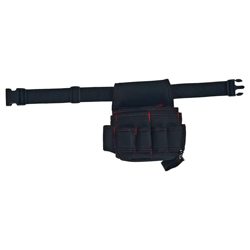 

Multi functional tool belt, tool waist bag, tool belt, carpenter and gardener workbench, suitable for various sizes of tools, mu чёрный