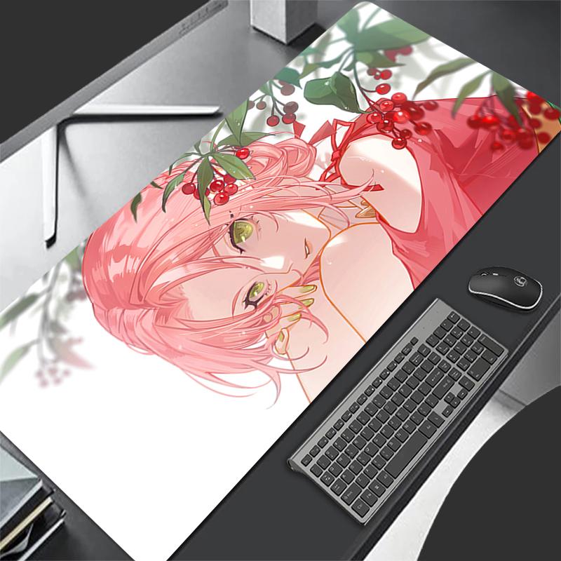 Mouse Pad Anime Gaming Accessories Mousepad Naruto Sakura Haruno Gamer Pc Completo Computer Keyboard Pad Carpet Desk Mat Varmilo