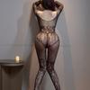 Womens Long Sleeve Fishnet Bodystocking Sexy Lingerie Underwear Body Stockings Plus Size Sexy Clothes