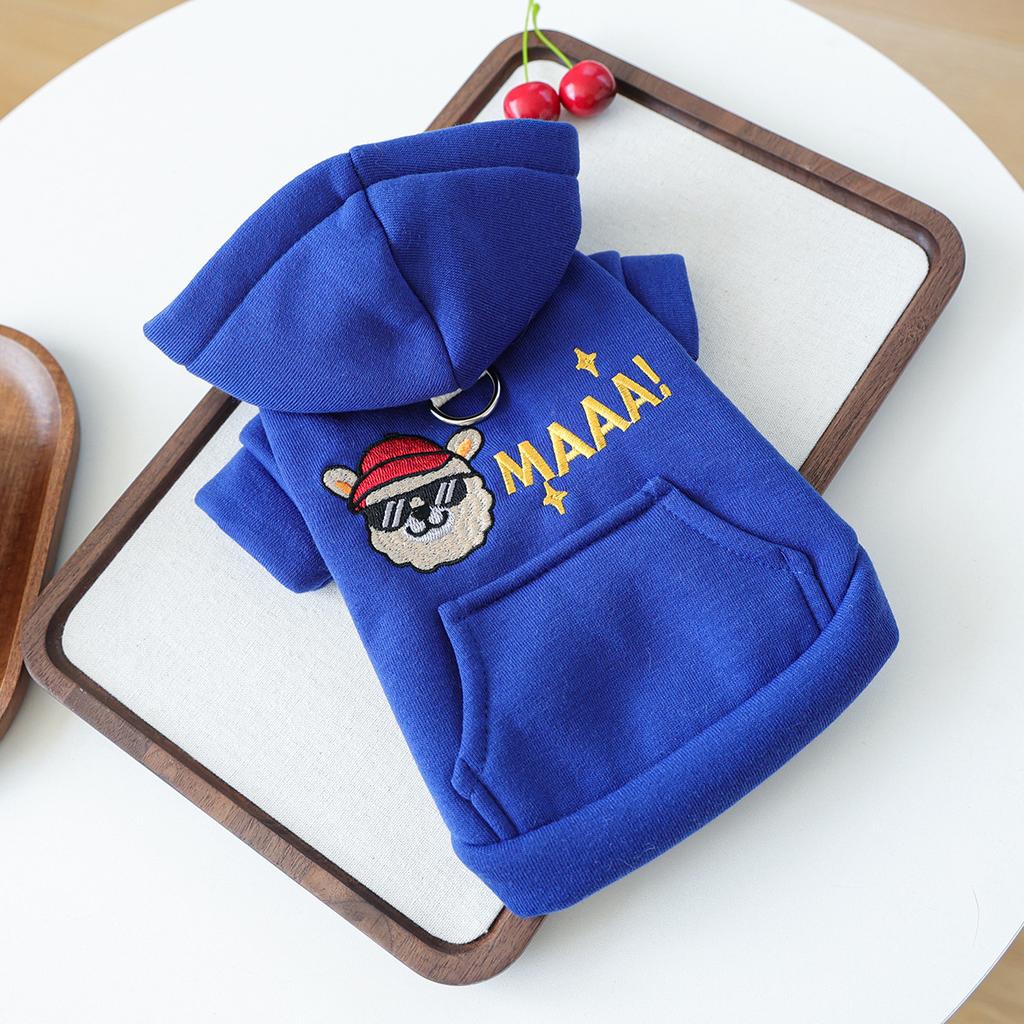 Pet clothes Autumn and winter small dog puppies happy dog cat warm comfortable clothing happy animal city sweater