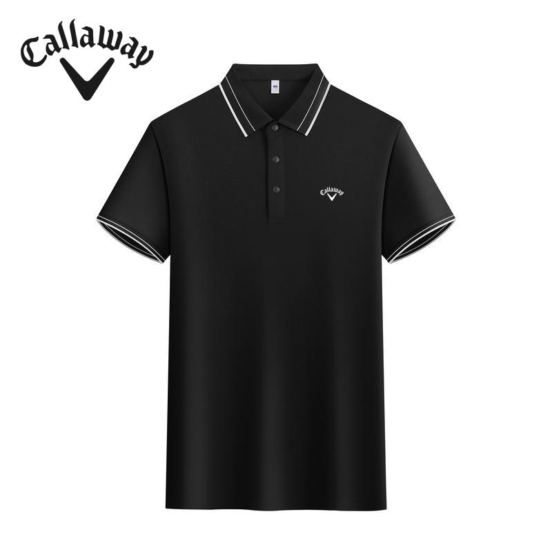 FN618 Callaway 2026 Лето Женская Вышитая Высококачественная Рубашка-Поло XS