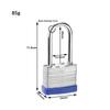 1Pcs Warehouse Car And Ship Lock Thousand Layer Lock Long/Short Beam Industrial Engineering Outdoor Waterproof Padlock