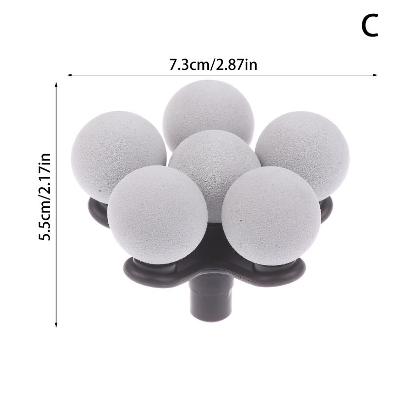 Deep Tissue Fascia Massage  Replacement Heads Muscle Massager Attachments Head Set Ideal for Fitness Post Workout Recovery