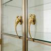 Modern Golden Magpie Shape Dresser Pull Stylish Metal Handle For Cabinets And Closets Replacement Knob Easy To Install