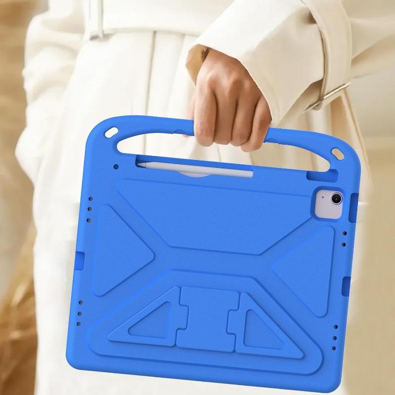 EVA Case for iPad A16 11th/10th/9th/8th/7th Gen Kids Cover ipad Pro 11 12.9 13 Air 1/2/3/4/5 mini 6 7 Handle Kickstand Case