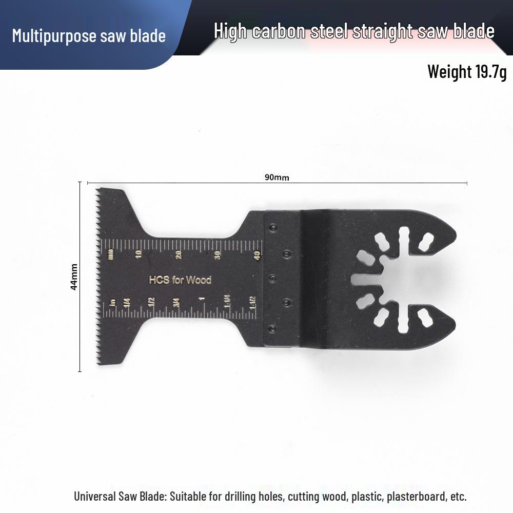 Universal Multifunctional Oscillating Tool Saw Blade - High Carbon Steel Bimetal, 35mm & 45mm, for Cutting & Grinding