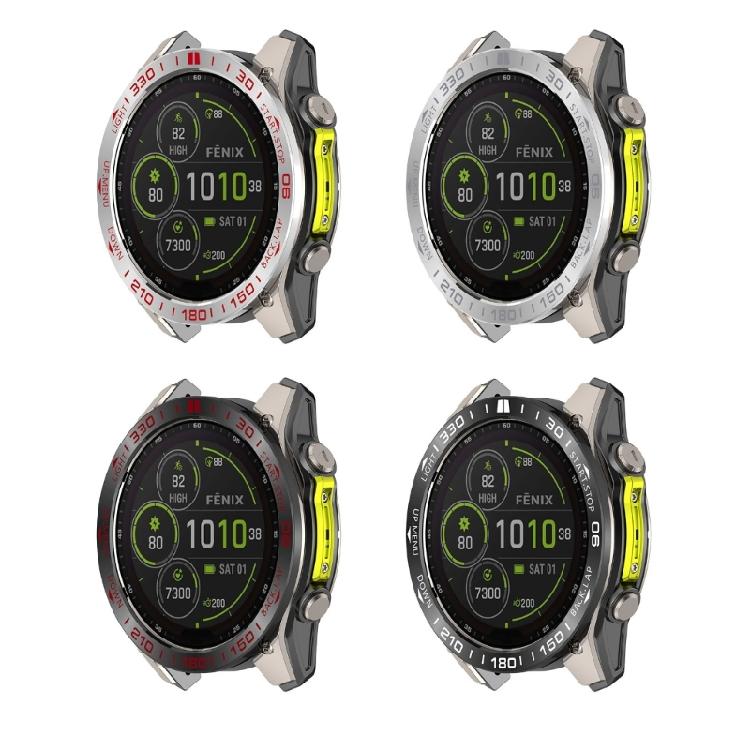 Strong Steel Bezel Rings Watch Scratch & Impact Protections Against Collision Bezel Rings Simple Installation for Watch