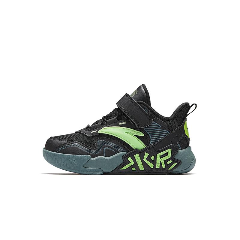 Anta Kids Cement Krypton Synthetic Leather Fabric Trendy Comfortable Versatile Non-Slip Wear-Resistant Low-Top Kids Basketball Shoes A12519932