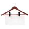 Hanger Clips Strong Finger Clips Non-Slip Clothes Hanger Clip Plastic Thin Velvet Hanger For Pants Pants Flocking Hangers