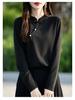 2024 Autumn/Winter High-End Knitted Sweater with Chinese Pearl Frog Closure