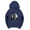 Tokyo Revengers Gang Group Unisex Fleece Hoodie Autumn Winter Black White Manga Print Long Sleeve Anime Pullover Sweatshirt