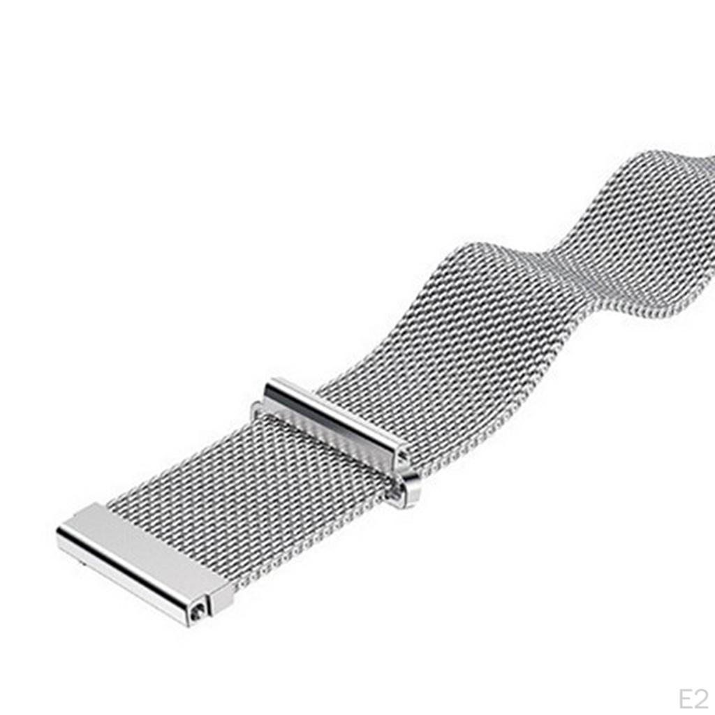 Magnetic Clasp Mesh Watchband Stainless Steel Replace Watch Strap 12mm
