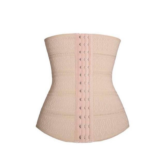 Women Body Shaper Latex Rubber Waist Trainer Cincher Underbust Shapewear Corset