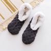 Indoor Socks Plush Solid Color Floor Socks Female Hosiery Winter Floor Shoes Coral Fleece Socks