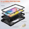 360 Rotating Stand Strap Case for Samsung Galaxy Tab A7 Lite 8.7 A10.1 A8 10.5 S6 Lite 10.4 Hybird Armor Protective Tablet Cover