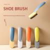 Laundry Stain Wear Resistant Washing Brush Shoe Brush Soft Bristle Cleaning Shoes Scrubber Long Handle Household Cleaning Tool