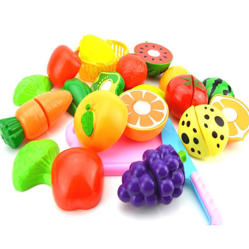 

Children s Educational Cuttable Vegetable and Fruit Toy Set