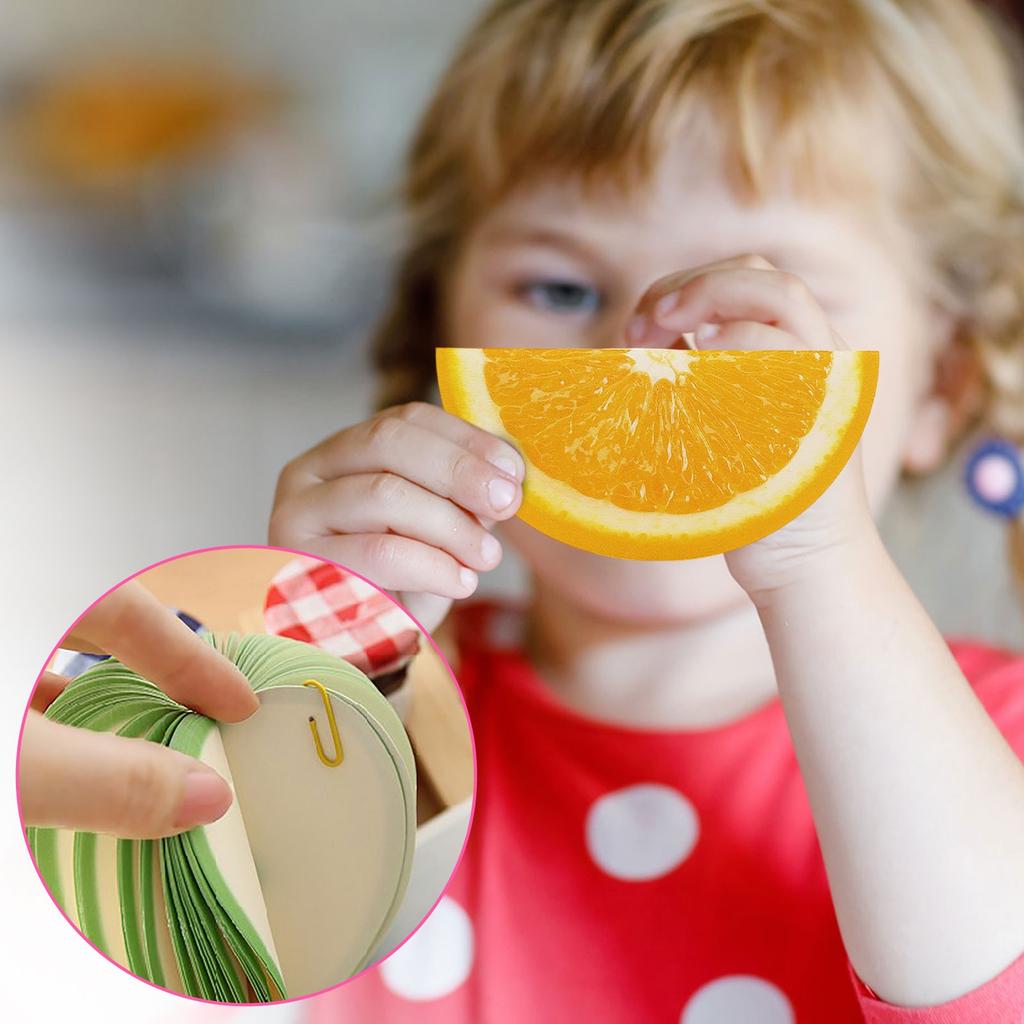 2 Stück Obst, , Birne, Form Notizpapier, Geeignet Für , Studium, Tägliche Notizen