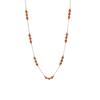 High-End European & American Stainless Steel Women's Crystal Necklace - Versatile, Non-Fading Light Luxury Fashion Accessory