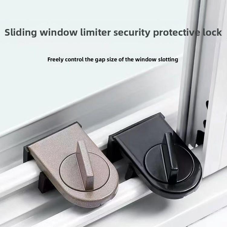 Sliding Sash Stopper Cabinet Locks Straps Doors Security Anti-theft Lock Window Sliding Door Baby Kids Child Safety Doors Lock