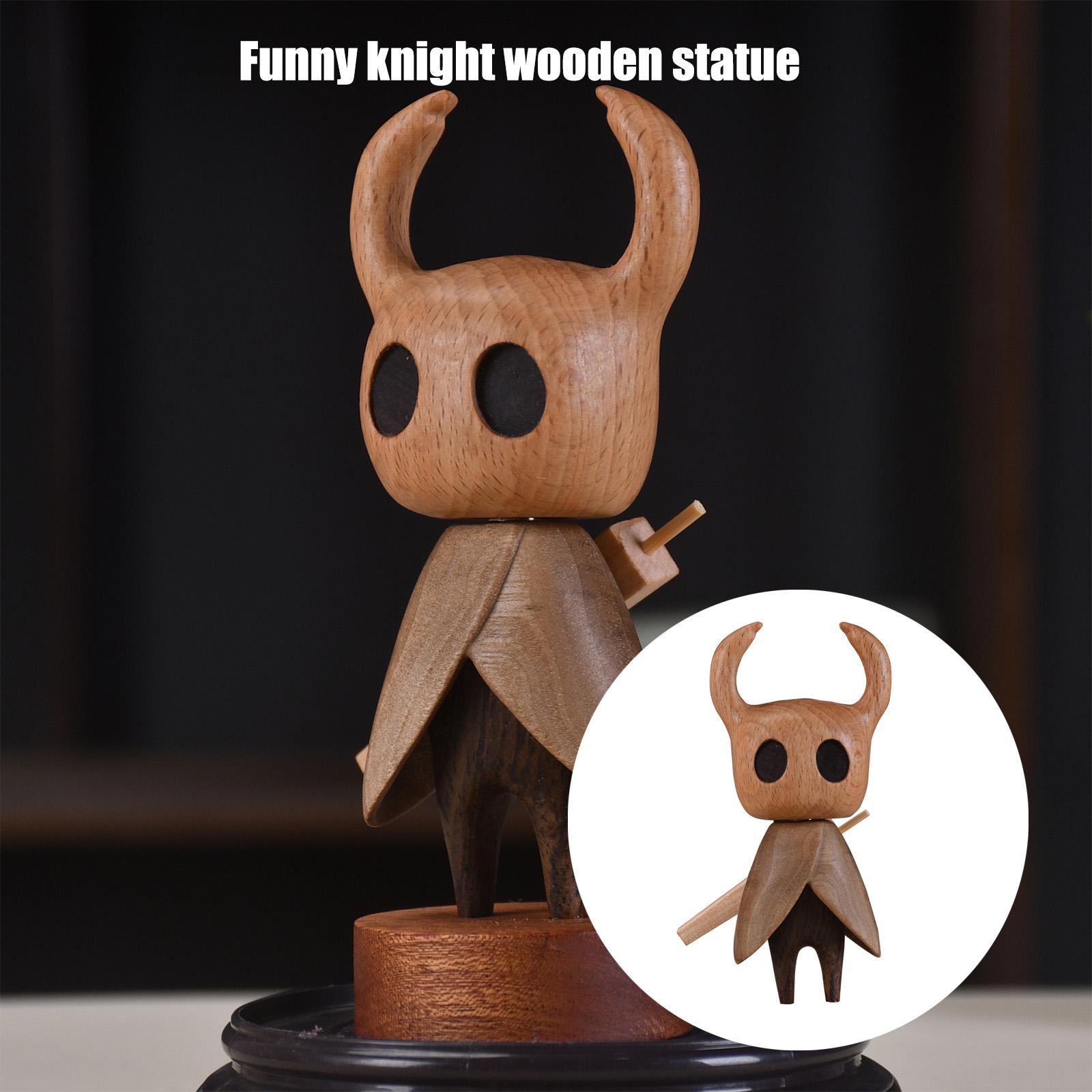 

Интересные маленькие рыцарские деревянные настольные украшения, милые персонажи, поделки One Size