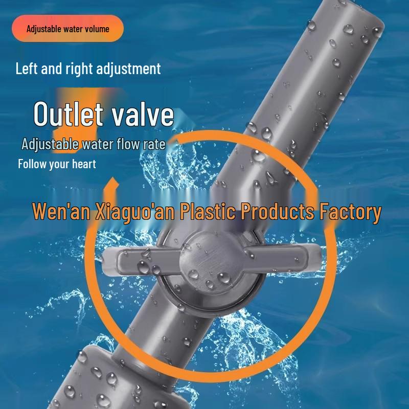 Fish Tank Manual Water Changer & Sand Washer: Siphon Hose for Cleaning Fish Feces.