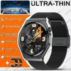 New Ultra Thin Smart Watch Men  Always Show Time 150+Sports Bluetooth Call NFC IP68 Waterproof GPS Track Smart Watch Woman