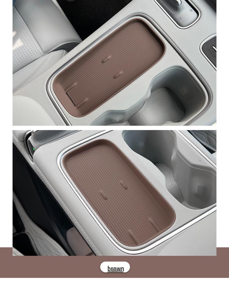23-24 NIO ES6 Silicone Anti-Slip Wireless Charging Pad for Center Console.