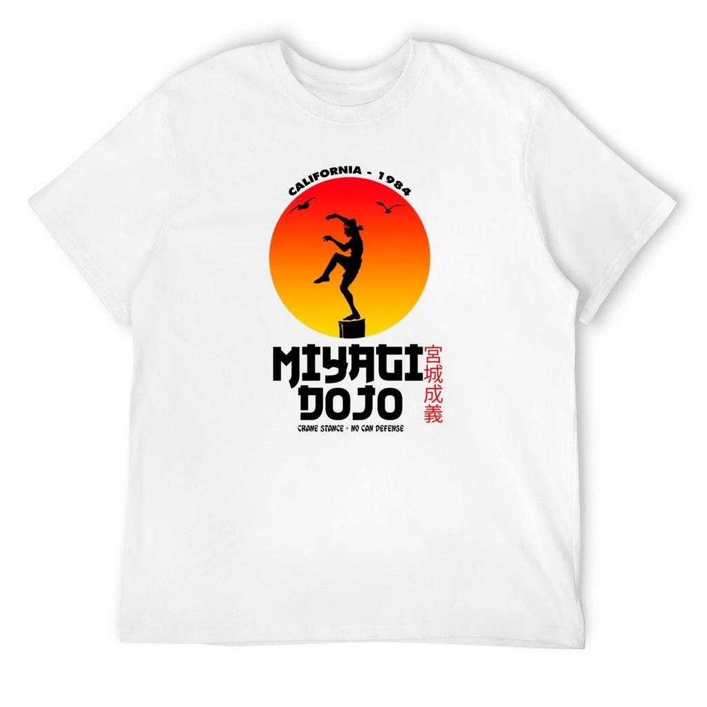 Miyagi Dojo T-Shirt Man Clothes Anime Stuff Sublime Fitted T Shirts for Men