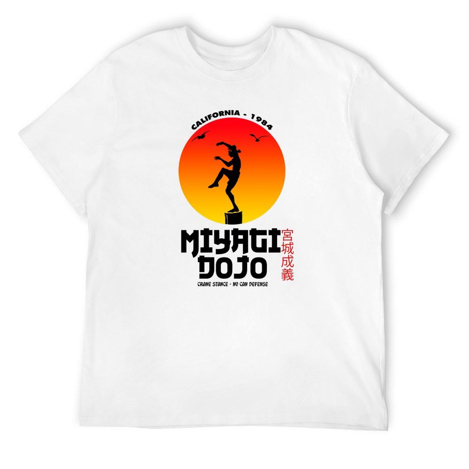 Футболка Miyagi Dojo мужская одежда аниме вещи возвышенные облегающие футболки для мужчин S