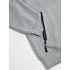 Men's Stand Collar Fleece Lined Zip Jacket Side Pockets Outdoor Casual Top.