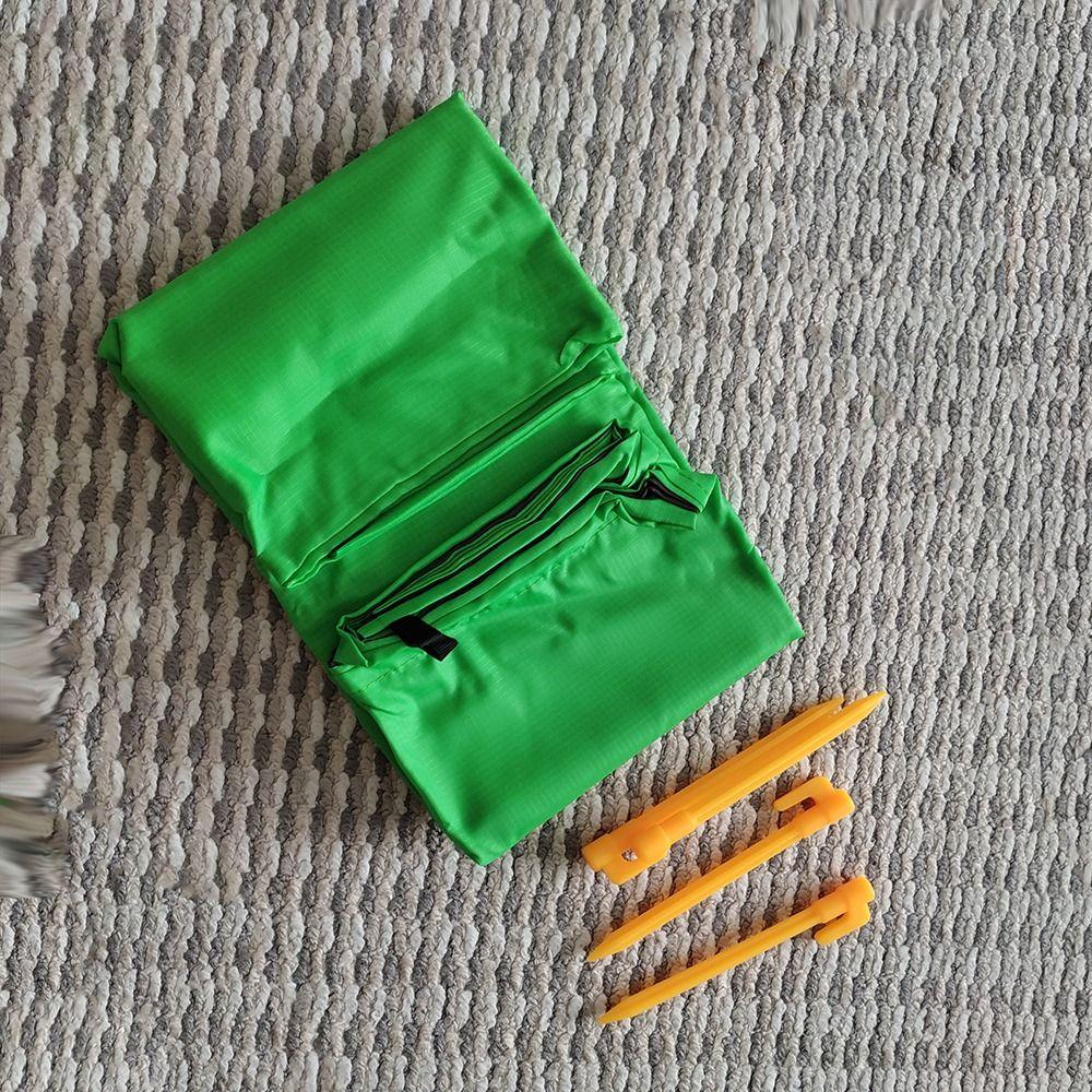 Ground Sheet Folding Camping Mat Anti-Sand Blanket Waterproof Beach Mat Outdoor Picnic Pad