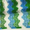 Water-soluble Lace Full Accessories, Polyester Silk Embroidery Fabric, Colorful Dyed Heavy Industry Three-dimensional Hollow Embroidery Cloth
