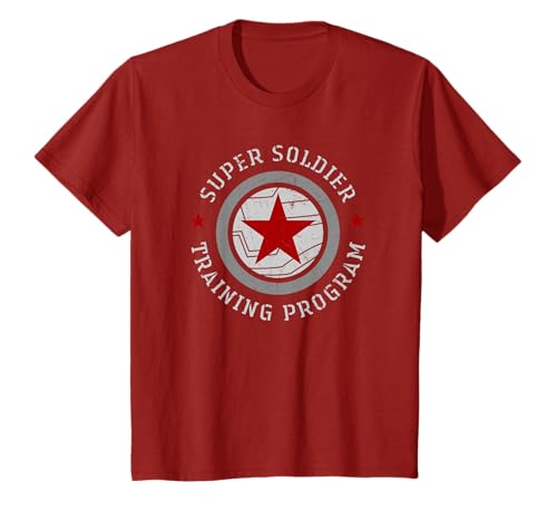 Marvel Winter Soldier Super Soldier Training Program T-Shirt