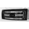 Bright Black Front Grille for Ford F150 2009-2014 XLT - High Trim Version.