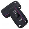 Silicone Remote Car Key Shell 3 Button Case Styling Cover Fob For BMW 1 3 5 6 Series E90 E91 E92 E60 E70 E71 E72 E82 E87 E88 E89
